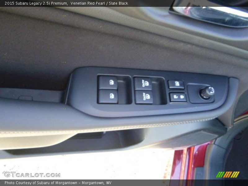 Venetian Red Pearl / Slate Black 2015 Subaru Legacy 2.5i Premium