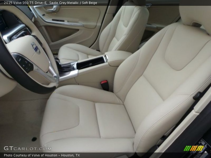 Savile Grey Metallic / Soft Beige 2015 Volvo S60 T5 Drive-E