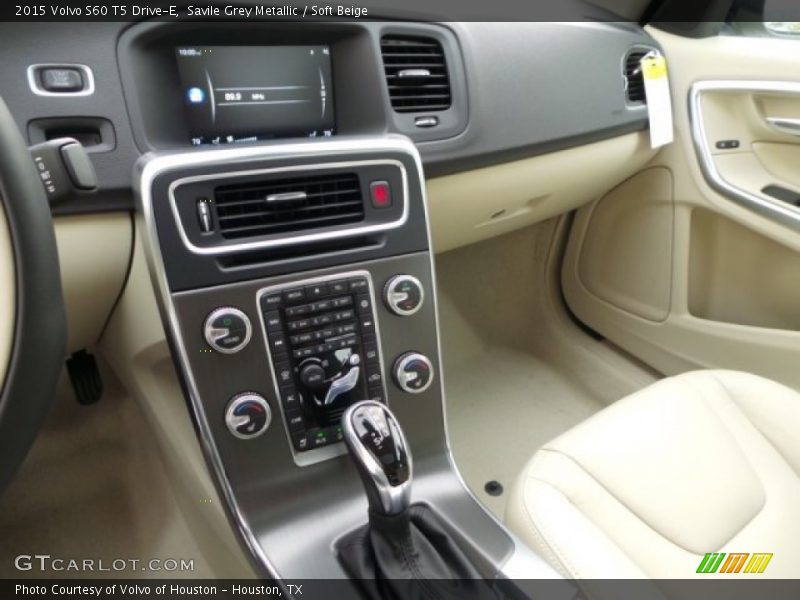 Savile Grey Metallic / Soft Beige 2015 Volvo S60 T5 Drive-E