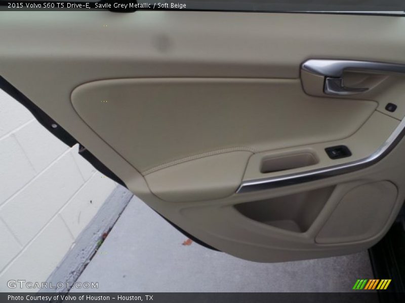 Savile Grey Metallic / Soft Beige 2015 Volvo S60 T5 Drive-E