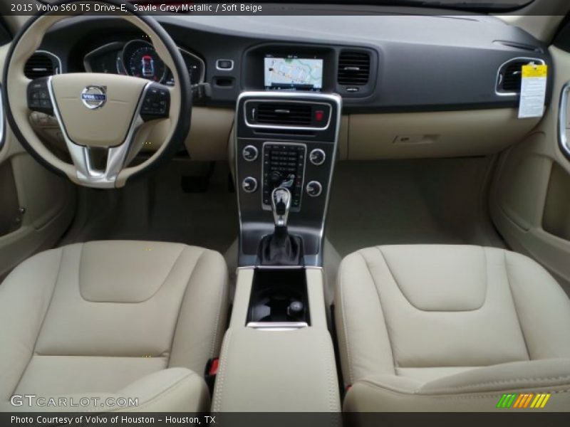 Savile Grey Metallic / Soft Beige 2015 Volvo S60 T5 Drive-E