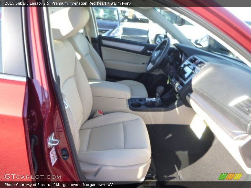 Venetian Red Pearl / Warm Ivory 2015 Subaru Legacy 2.5i Premium
