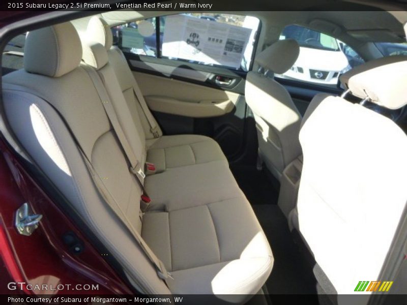 Venetian Red Pearl / Warm Ivory 2015 Subaru Legacy 2.5i Premium