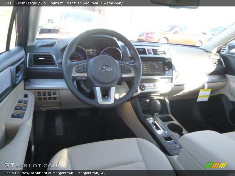 Venetian Red Pearl / Warm Ivory 2015 Subaru Legacy 2.5i Premium