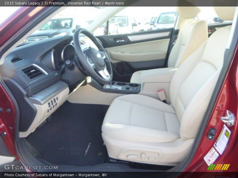 Venetian Red Pearl / Warm Ivory 2015 Subaru Legacy 2.5i Premium
