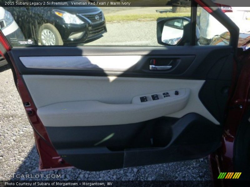 Venetian Red Pearl / Warm Ivory 2015 Subaru Legacy 2.5i Premium