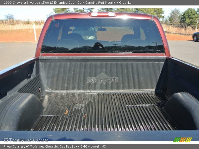 Dark Carmine Red Metallic / Graphite 1999 Chevrolet Silverado 1500 LS Extended Cab