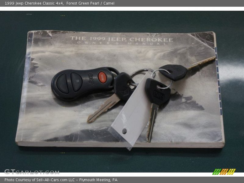 Forest Green Pearl / Camel 1999 Jeep Cherokee Classic 4x4