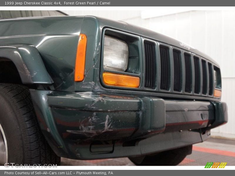 Forest Green Pearl / Camel 1999 Jeep Cherokee Classic 4x4