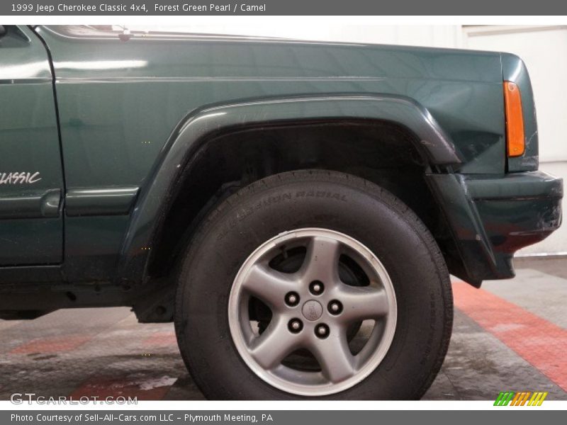 Forest Green Pearl / Camel 1999 Jeep Cherokee Classic 4x4