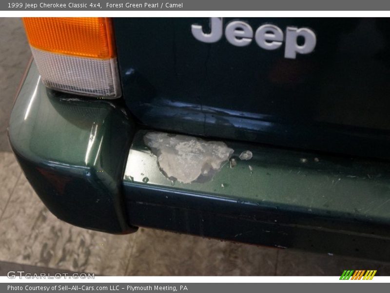 Forest Green Pearl / Camel 1999 Jeep Cherokee Classic 4x4
