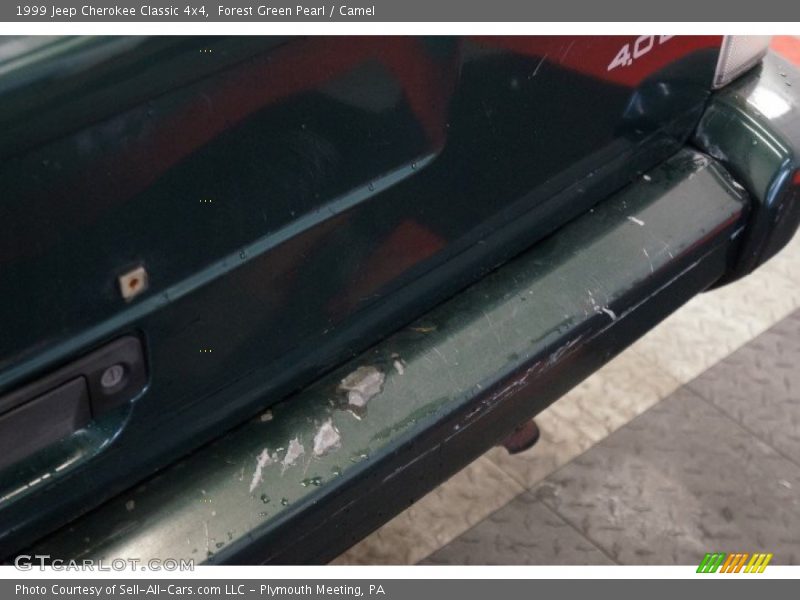 Forest Green Pearl / Camel 1999 Jeep Cherokee Classic 4x4