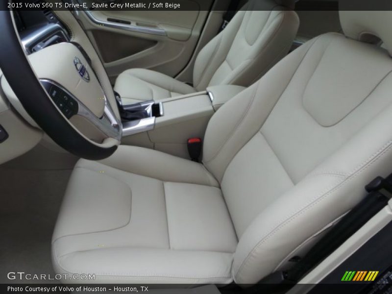 Savile Grey Metallic / Soft Beige 2015 Volvo S60 T5 Drive-E