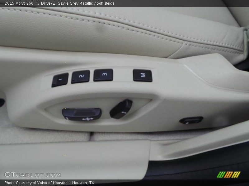 Savile Grey Metallic / Soft Beige 2015 Volvo S60 T5 Drive-E