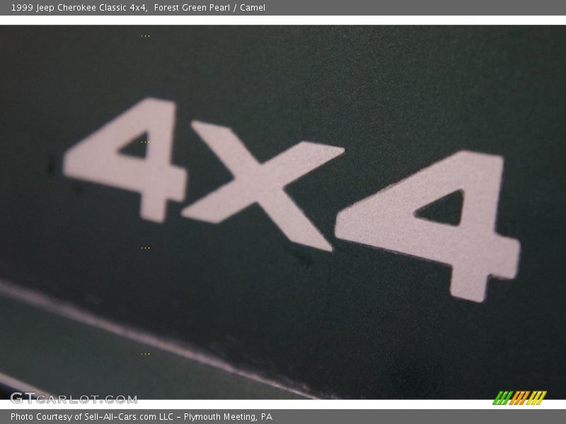 Forest Green Pearl / Camel 1999 Jeep Cherokee Classic 4x4