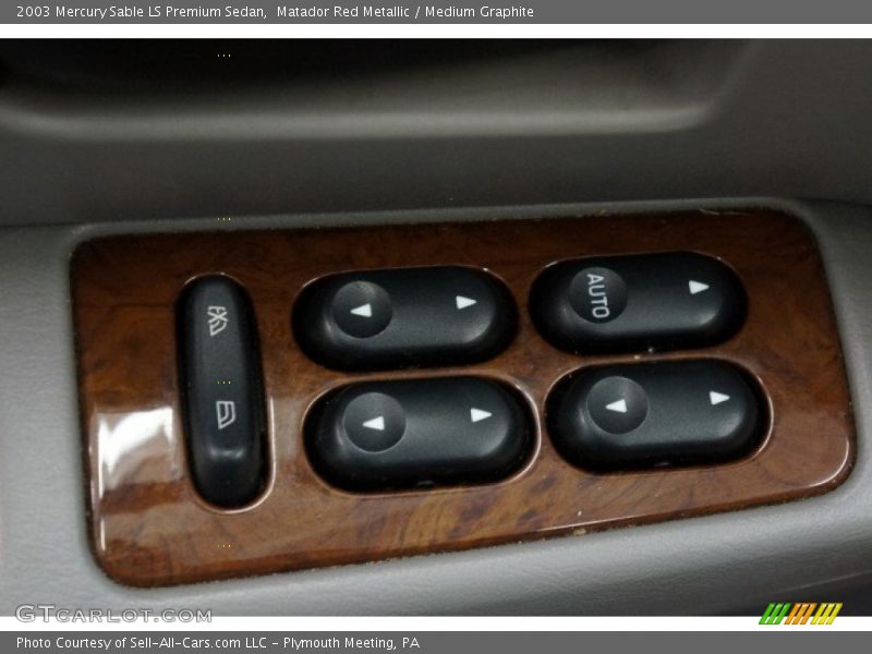 Matador Red Metallic / Medium Graphite 2003 Mercury Sable LS Premium Sedan