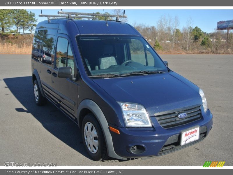 Dark Blue / Dark Gray 2010 Ford Transit Connect XLT Cargo Van