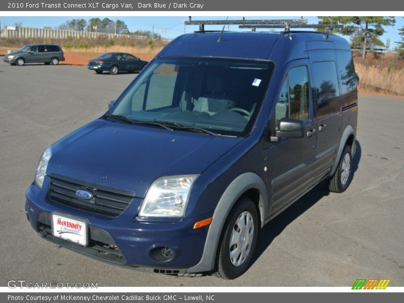 Dark Blue / Dark Gray 2010 Ford Transit Connect XLT Cargo Van