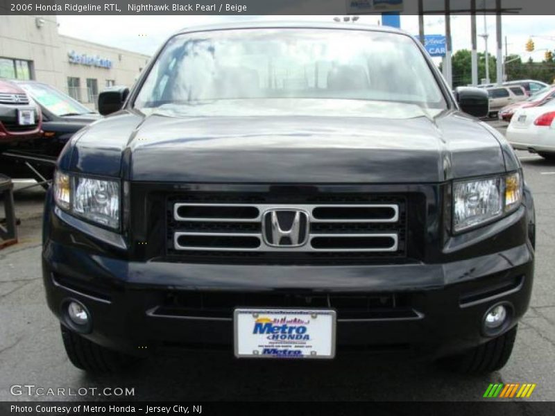 Nighthawk Black Pearl / Beige 2006 Honda Ridgeline RTL