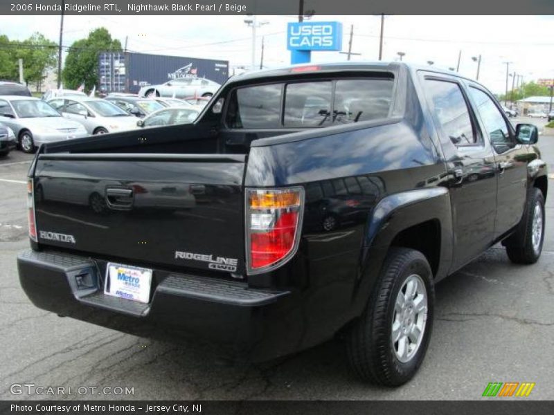 Nighthawk Black Pearl / Beige 2006 Honda Ridgeline RTL