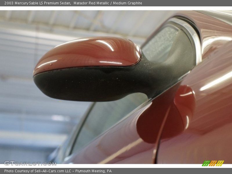 Matador Red Metallic / Medium Graphite 2003 Mercury Sable LS Premium Sedan