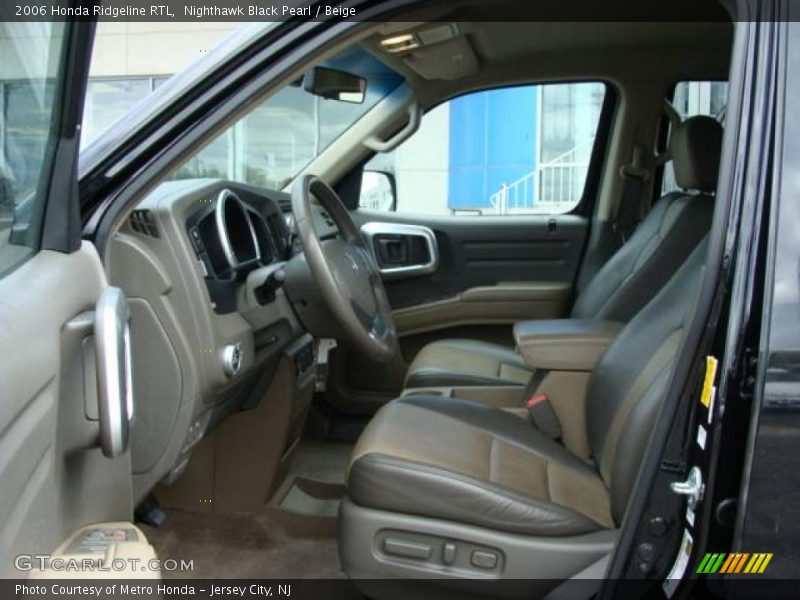 Nighthawk Black Pearl / Beige 2006 Honda Ridgeline RTL