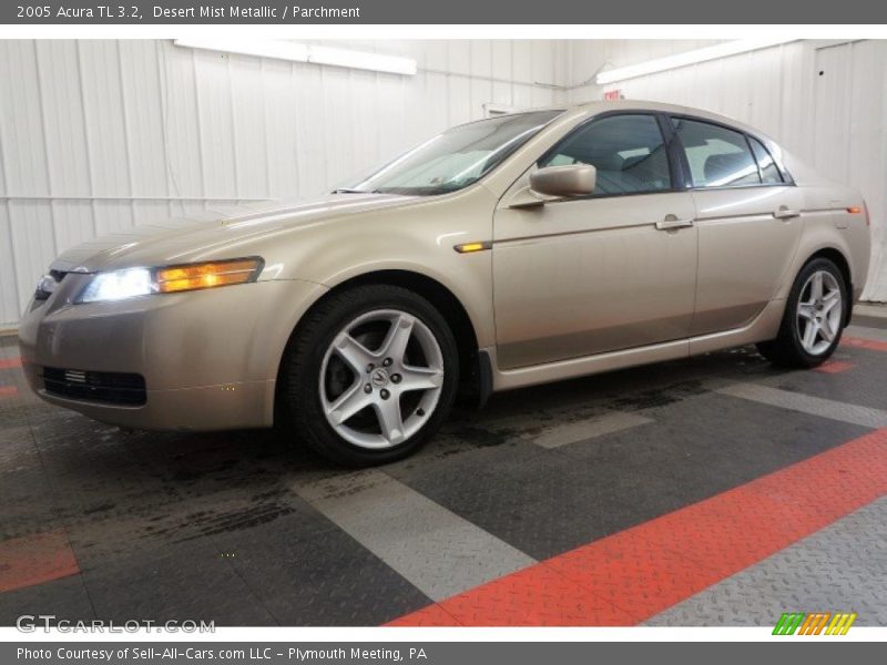 Desert Mist Metallic / Parchment 2005 Acura TL 3.2