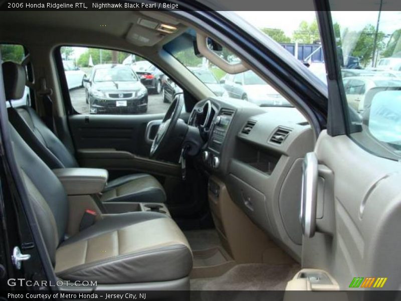 Nighthawk Black Pearl / Beige 2006 Honda Ridgeline RTL