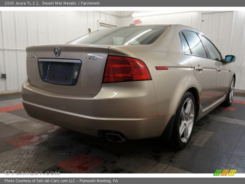 Desert Mist Metallic / Parchment 2005 Acura TL 3.2