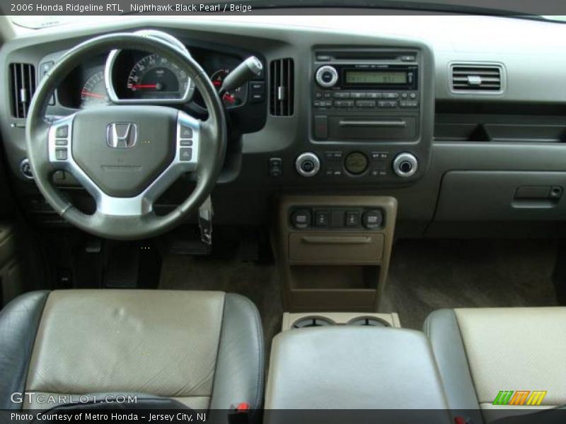Nighthawk Black Pearl / Beige 2006 Honda Ridgeline RTL