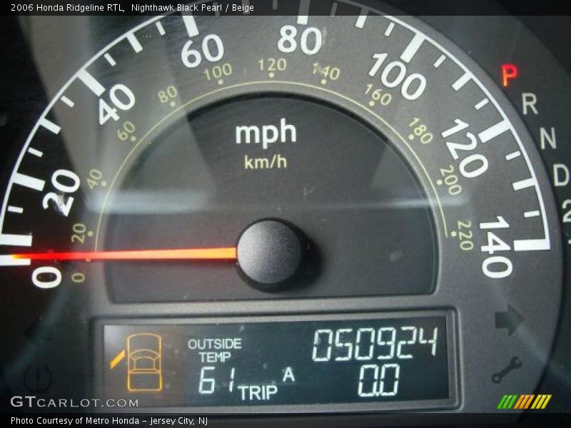 Nighthawk Black Pearl / Beige 2006 Honda Ridgeline RTL