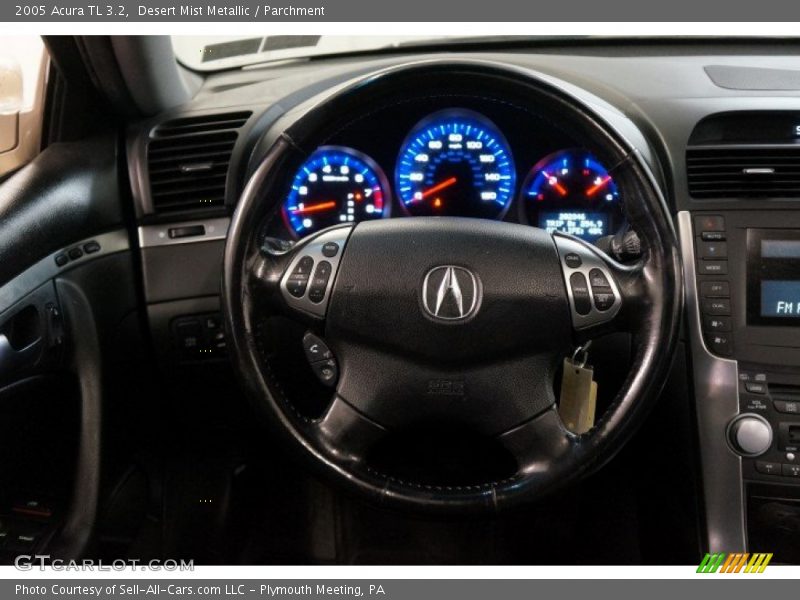Desert Mist Metallic / Parchment 2005 Acura TL 3.2