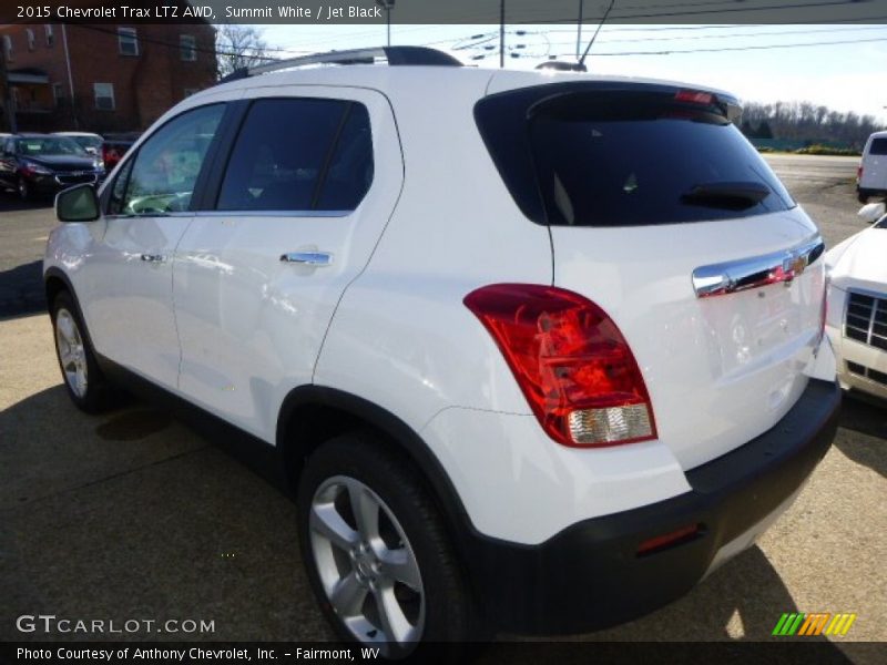 Summit White / Jet Black 2015 Chevrolet Trax LTZ AWD