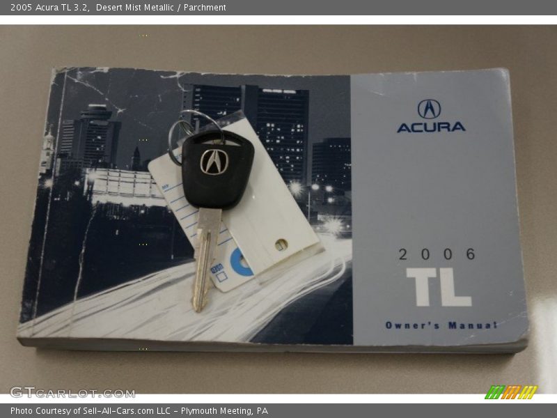 Desert Mist Metallic / Parchment 2005 Acura TL 3.2
