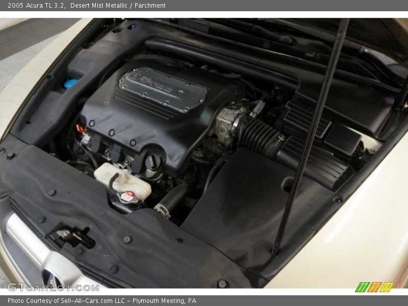 Desert Mist Metallic / Parchment 2005 Acura TL 3.2