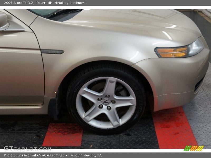 Desert Mist Metallic / Parchment 2005 Acura TL 3.2