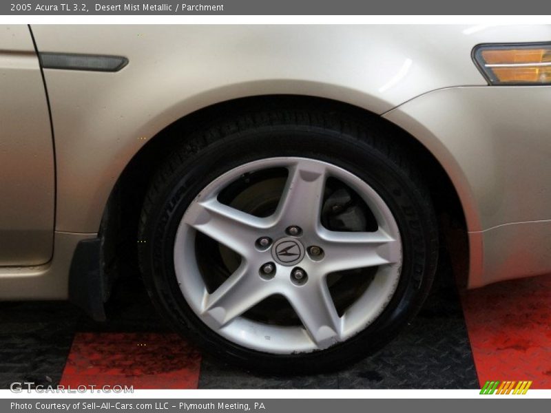 Desert Mist Metallic / Parchment 2005 Acura TL 3.2