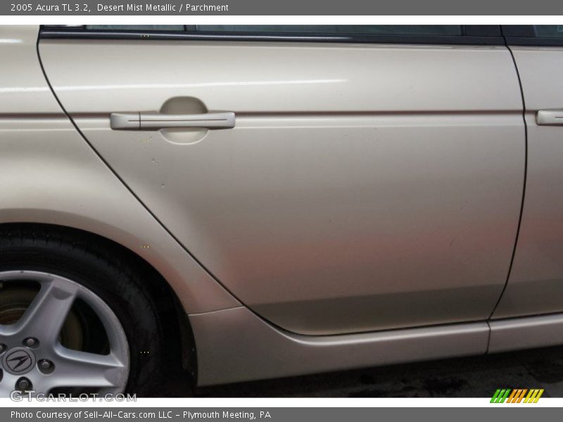 Desert Mist Metallic / Parchment 2005 Acura TL 3.2