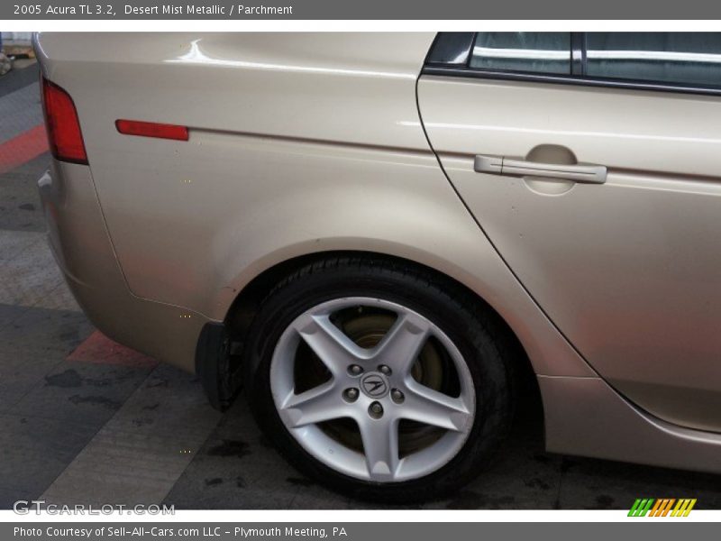 Desert Mist Metallic / Parchment 2005 Acura TL 3.2