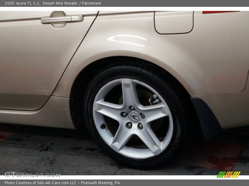 Desert Mist Metallic / Parchment 2005 Acura TL 3.2