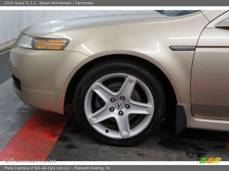 Desert Mist Metallic / Parchment 2005 Acura TL 3.2