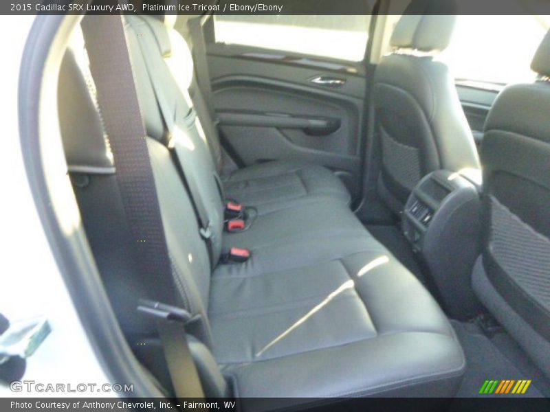 Platinum Ice Tricoat / Ebony/Ebony 2015 Cadillac SRX Luxury AWD