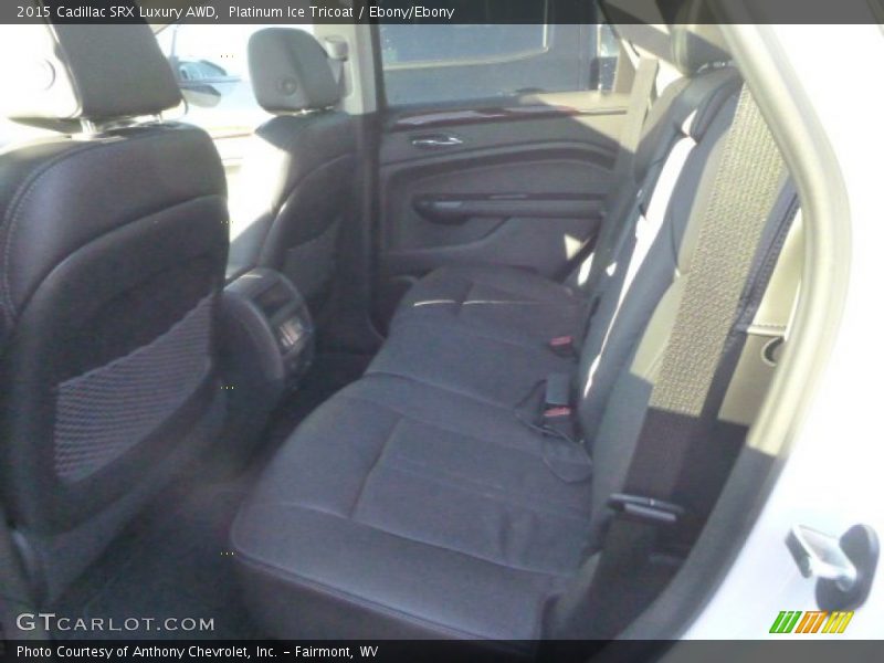 Platinum Ice Tricoat / Ebony/Ebony 2015 Cadillac SRX Luxury AWD