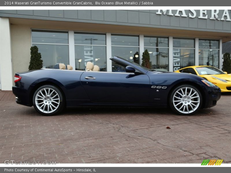  2014 GranTurismo Convertible GranCabrio Blu Oceano (Blue Metallic)
