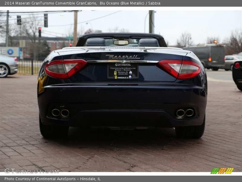 Blu Oceano (Blue Metallic) / Sabbia 2014 Maserati GranTurismo Convertible GranCabrio