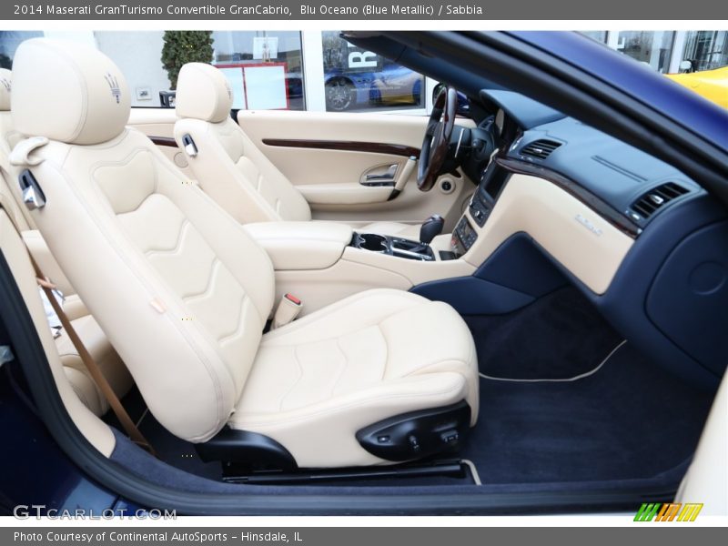 Blu Oceano (Blue Metallic) / Sabbia 2014 Maserati GranTurismo Convertible GranCabrio
