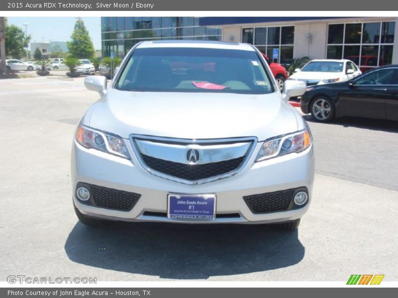 Silver Moon / Ebony 2015 Acura RDX Technology