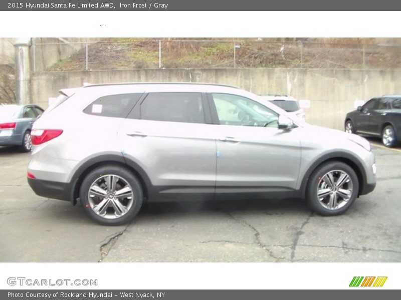 Iron Frost / Gray 2015 Hyundai Santa Fe Limited AWD