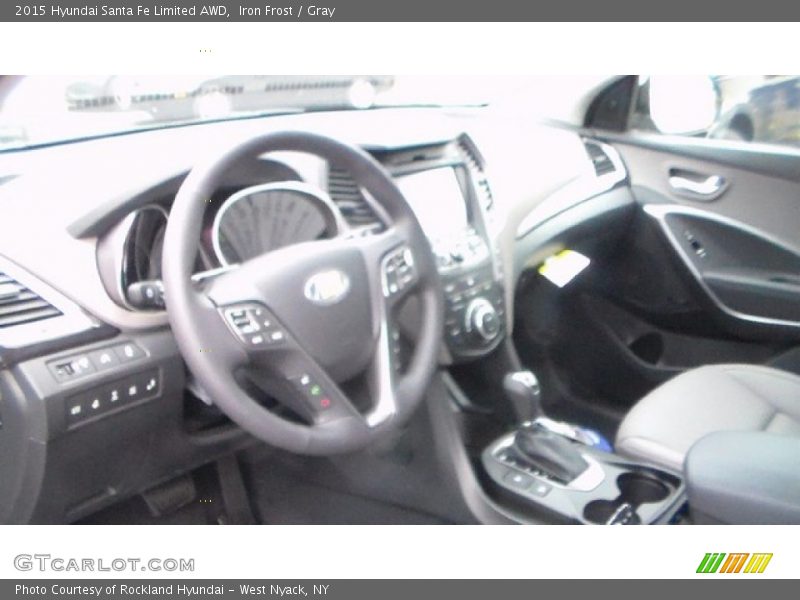 Iron Frost / Gray 2015 Hyundai Santa Fe Limited AWD