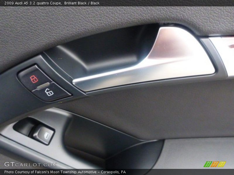 Brilliant Black / Black 2009 Audi A5 3.2 quattro Coupe